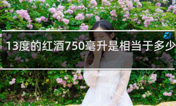 13度的红酒750毫升是相当于多少白酒
