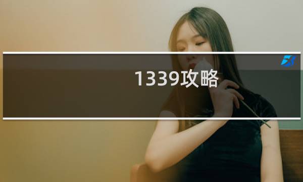 1339攻略