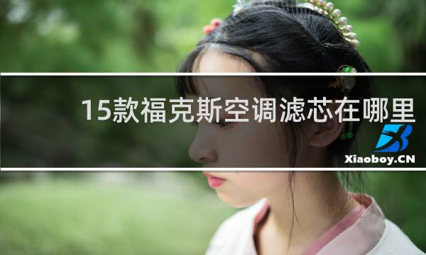 15款福克斯空调滤芯在哪里
