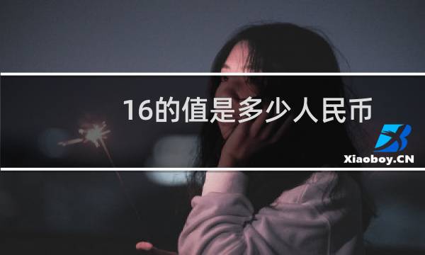 16的值是多少人民币