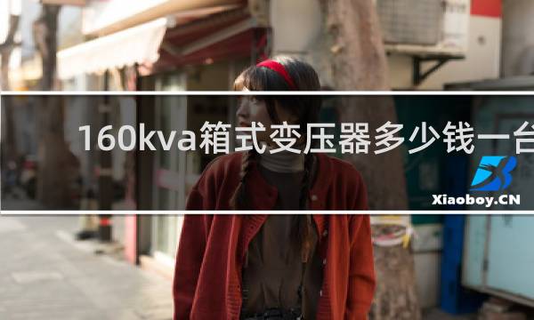 160kva箱式变压器多少钱一台