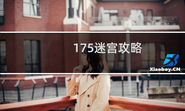 175迷宫攻略