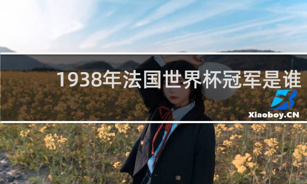 1938年法国世界杯冠军是谁