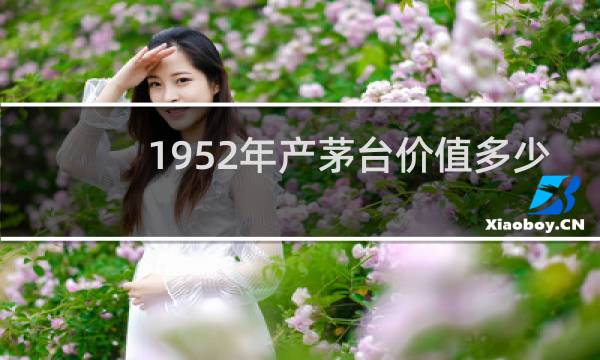 1952年产茅台价值多少