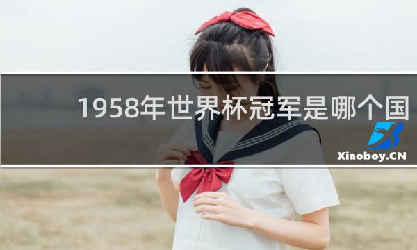 1958年世界杯冠军是哪个国家