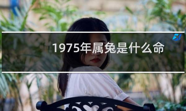 1975年属兔是什么命 婚姻什么样