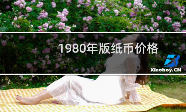 1980年版纸币价格