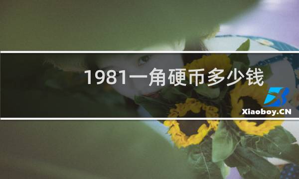 1981一角硬币多少钱