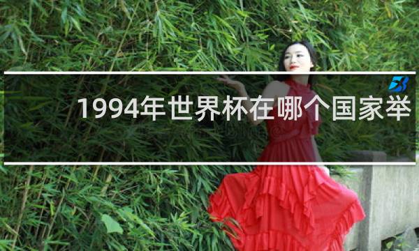 1994年世界杯在哪个国家举行