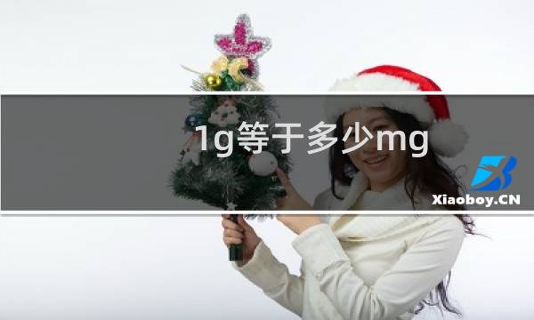 1g等于多少mg