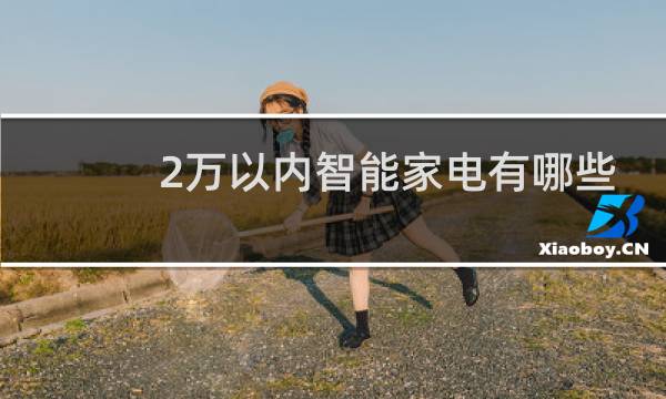 2万以内智能家电有哪些