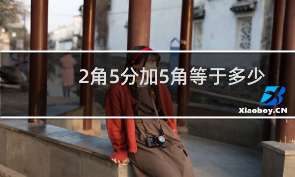 2角5分加5角等于多少