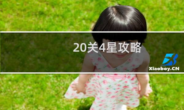 20关4星攻略