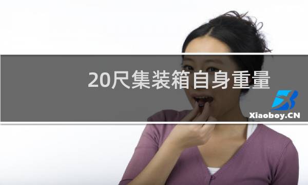20尺集装箱自身重量