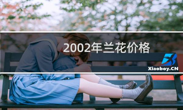 2002年兰花价格