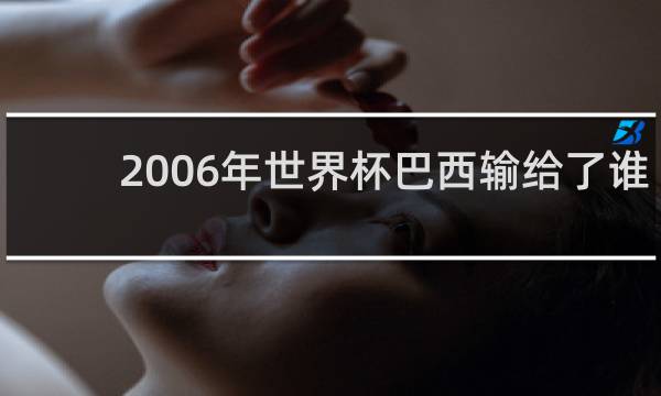2006年世界杯巴西输给了谁
