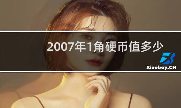 2007年1角硬币值多少
