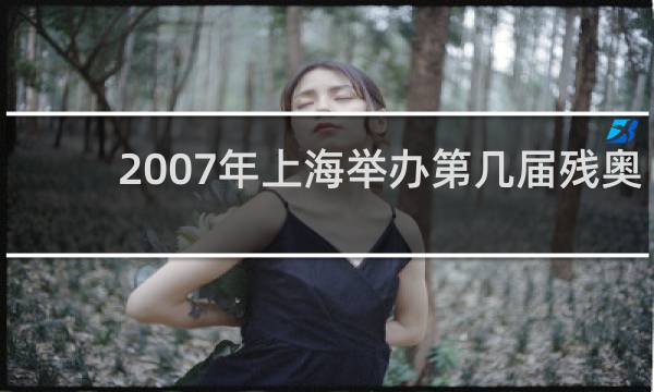 2007年上海举办第几届残奥会
