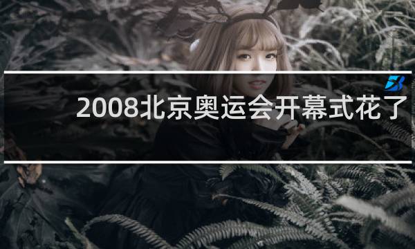 2008北京奥运会开幕式花了多少钱