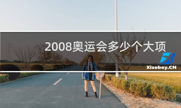 2008奥运会多少个大项