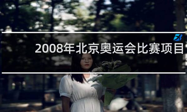 2008年北京奥运会比赛项目有哪些