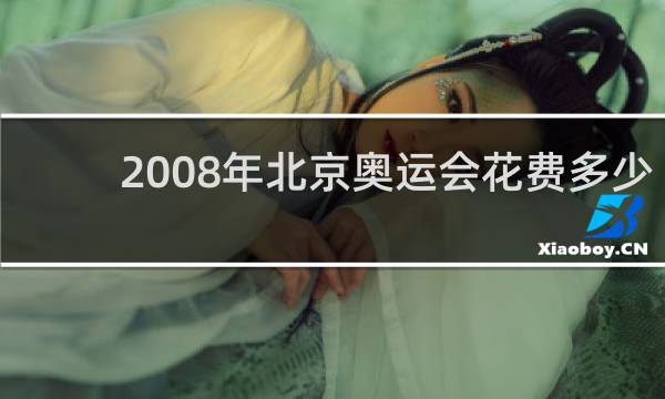 2008年北京奥运会花费多少