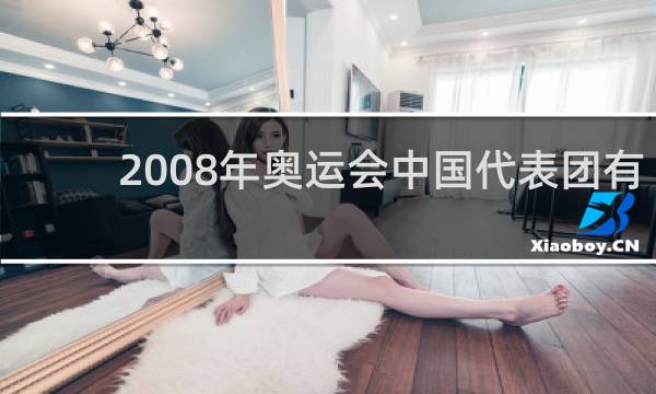 2008年奥运会中国代表团有多少人