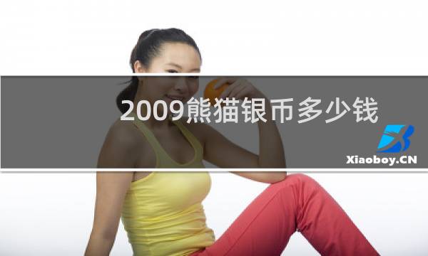 2009熊猫银币多少钱