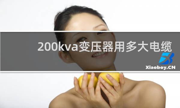 200kva变压器用多大电缆