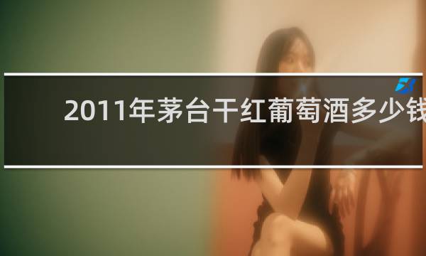2011年茅台干红葡萄酒多少钱