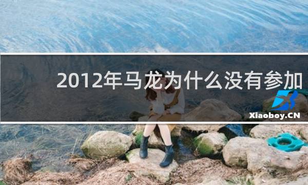 2012年马龙为什么没有参加伦敦奥运会单打