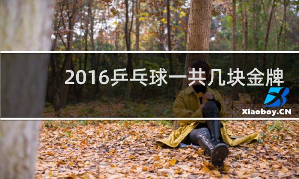 2016乒乓球一共几块金牌