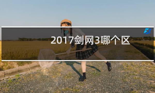2017剑网3哪个区