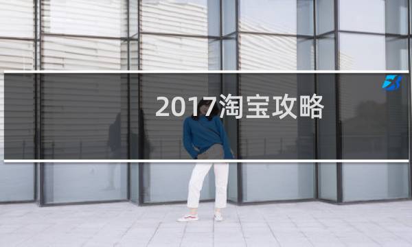 2017淘宝攻略