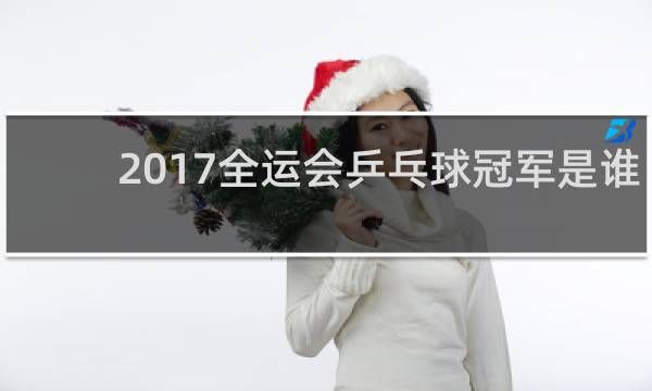 2017全运会乒乓球冠军是谁