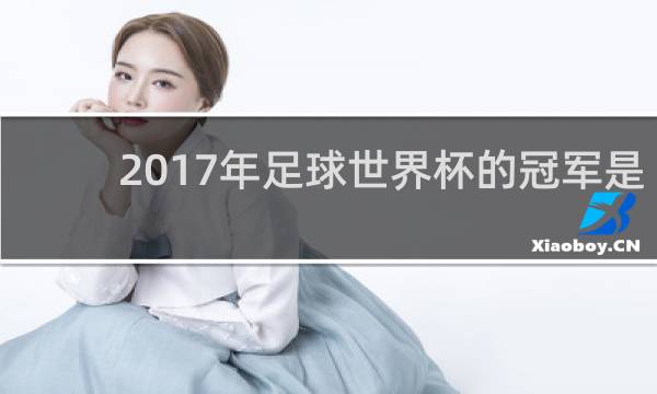 2017年足球世界杯的冠军是谁