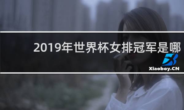 2019年世界杯女排冠军是哪个国家