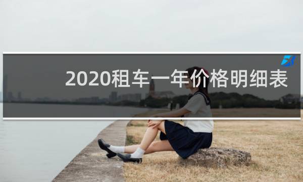 2020租车一年价格明细表