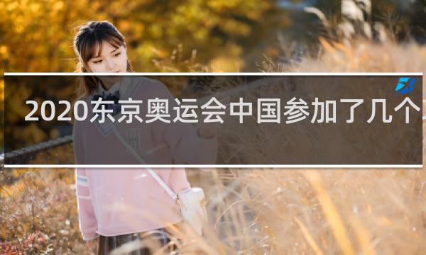 2020东京奥运会中国参加了几个项目