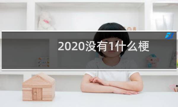 2020没有1什么梗