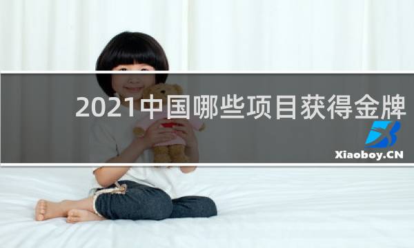 2021中国哪些项目获得金牌