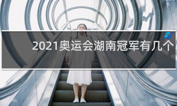 2021奥运会湖南冠军有几个