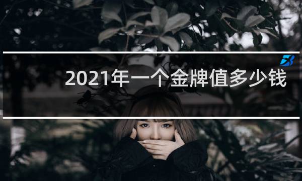 2021年一个金牌值多少钱