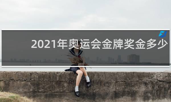 2021年奥运会金牌奖金多少钱