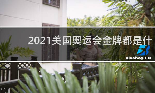 2021美国奥运会金牌都是什么项目