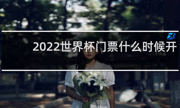 2022世界杯门票什么时候开售