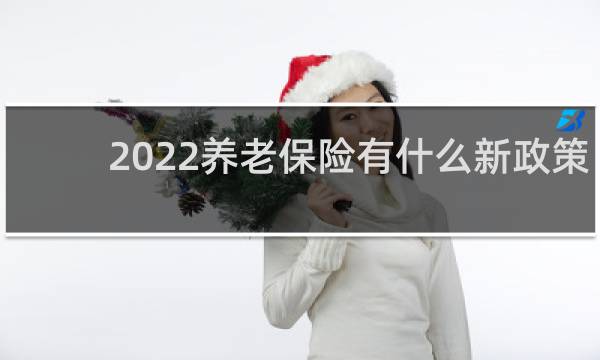 2022养老保险有什么新政策图片