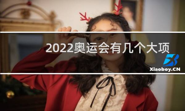 2022奥运会有几个大项