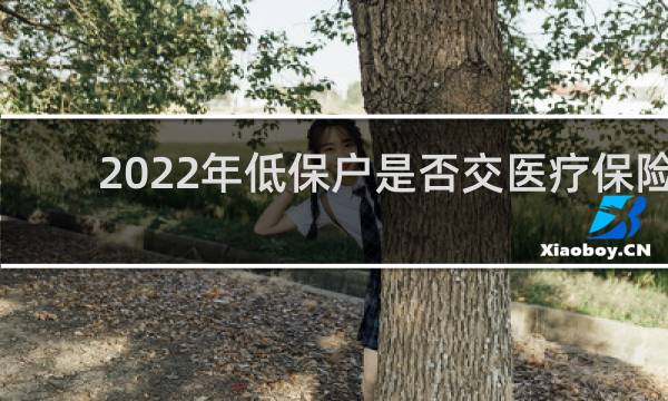 2022年低保户是否交医疗保险图片