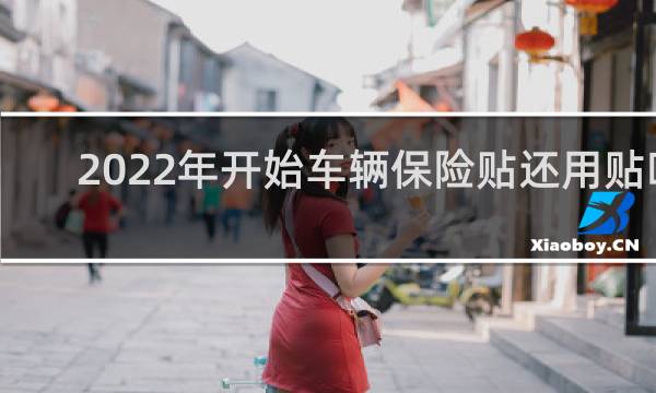 2022年开始车辆保险贴还用贴吗图片